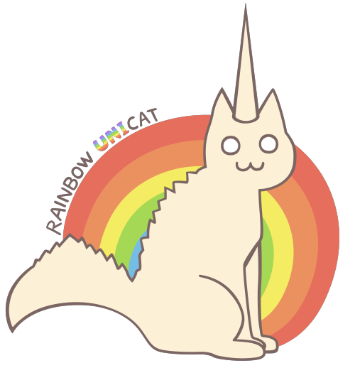 the vector of unicat 2 is finally here: the thrilling SITTING editiondesign for free use as always!i