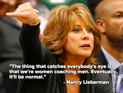 micdotcom:  Nancy Lieberman has become the 2nd woman coach in NBA history “I am a King,” Nancy Lieberman proclaimed to ESPN after accepting an offer Thursday to become an assistant coach with the Sacramento Kings basketball team, making her the second