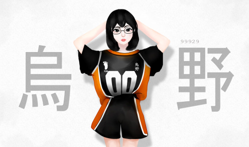 Okay, I tried drawing Kiyoko-san, enakei-style (Because I’ve just discovered those cute older 