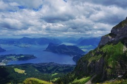 sweetdivergence:  Am I dreaming? This can’t be real.  Mt Pilatus, Switzerland. 