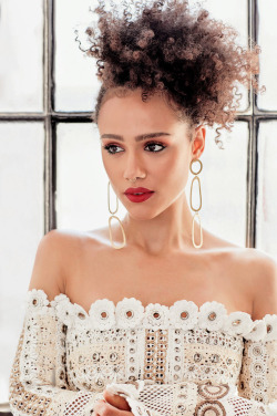 Flawlessqueensofthrones:nathalie Emmanuel For Byrdie Magazine, 2017