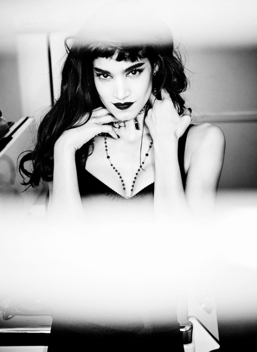 diana-prince:Sofia Boutella photographed by Ellen von Unwerth for Iris Covet Book