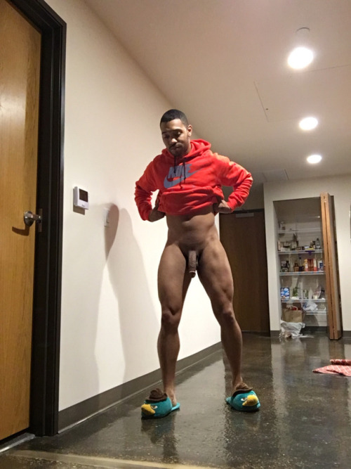 abrocuriousblog:  Half naked and rock hard… Damn 🔥 Follow BroCurious!