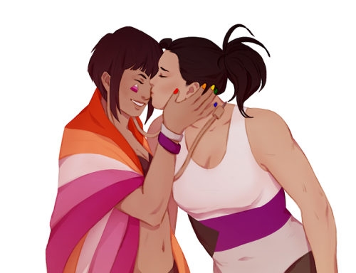 snakes-and-kunais:Happy Pride Month!SIXHSIDBDKCJ OH MY GOD I LOVE THIS SO MUCH