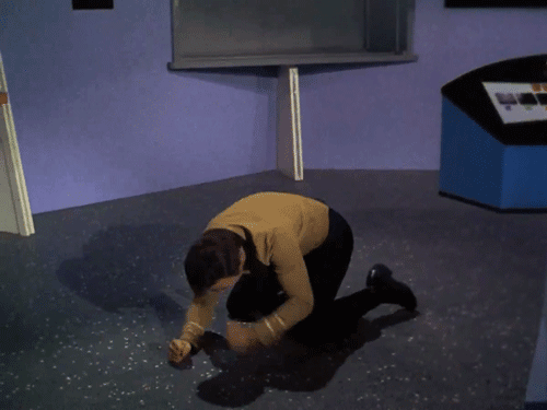 lexical-lace:neoliberalismkills:drawspoopymisha:I WAS SO HOPING THAT WAS THE REACTION GIF AND IT WAS, PERFECTI fucking love the original Star Trek