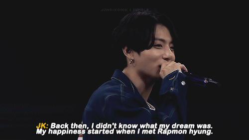 Jk: My Happiness Started When I Met Rapmon Hyung.
