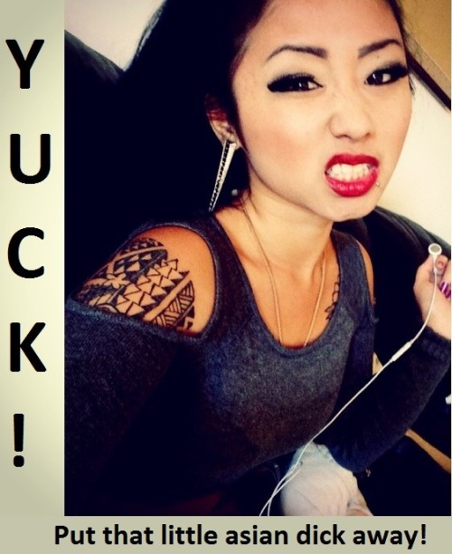 wmafpower: This is the natural reaction most Asian women have when they have the unpleasant experien