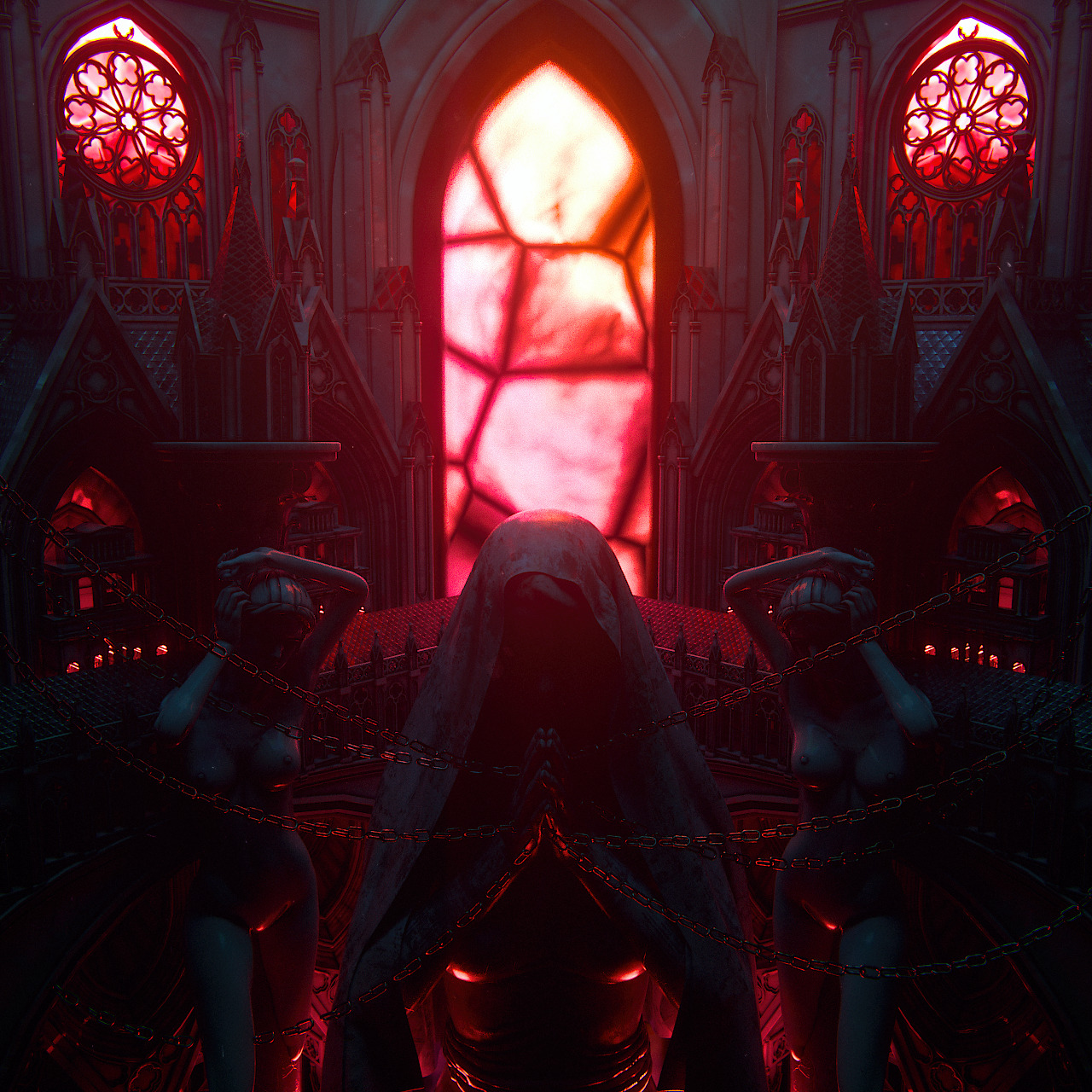 Fearmaiden - [DAY_998]Gothic architectural kit by: Kitbash3D - Tumblr Pics