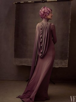 01sentencereviews:  Laura Dern, as Vice Admiral Amilyn Holdo, a newcomer to the saga.Photograph by Annie Leibovitz (x)