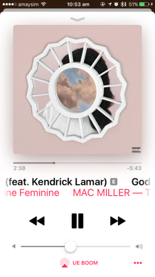 gambinome:  Fav rn  “God is fair, sexy nasty”- Mac Miller ft Kendrick Lamar 