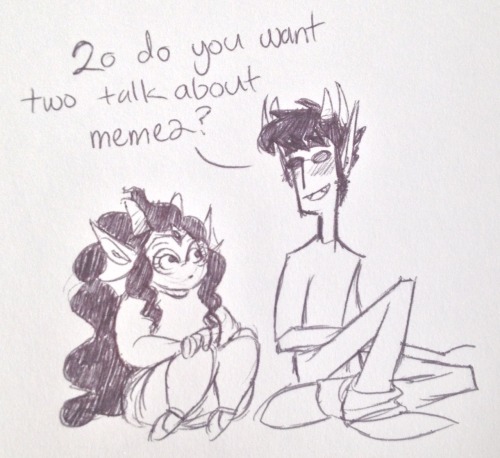 saccharinesylph: basedjanecrocker: these two are literally perfect sollux captor: hacked