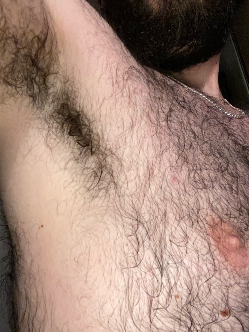 XXX Hairy pits after a shower  photo