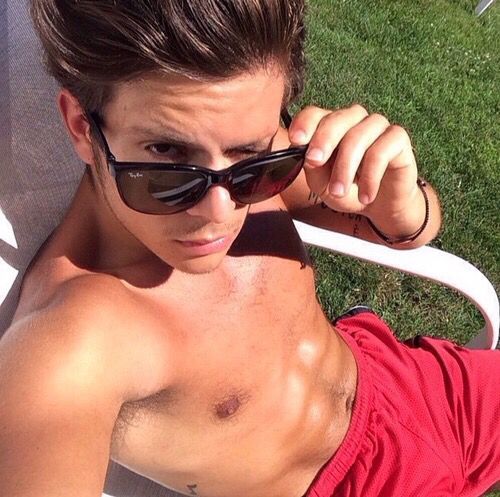 male-celebs-naked:  Rudy Mancuso 1See more here