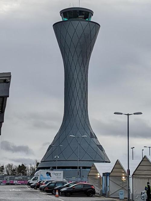 evilbuildingsblog:  Control tower at Edinburgh