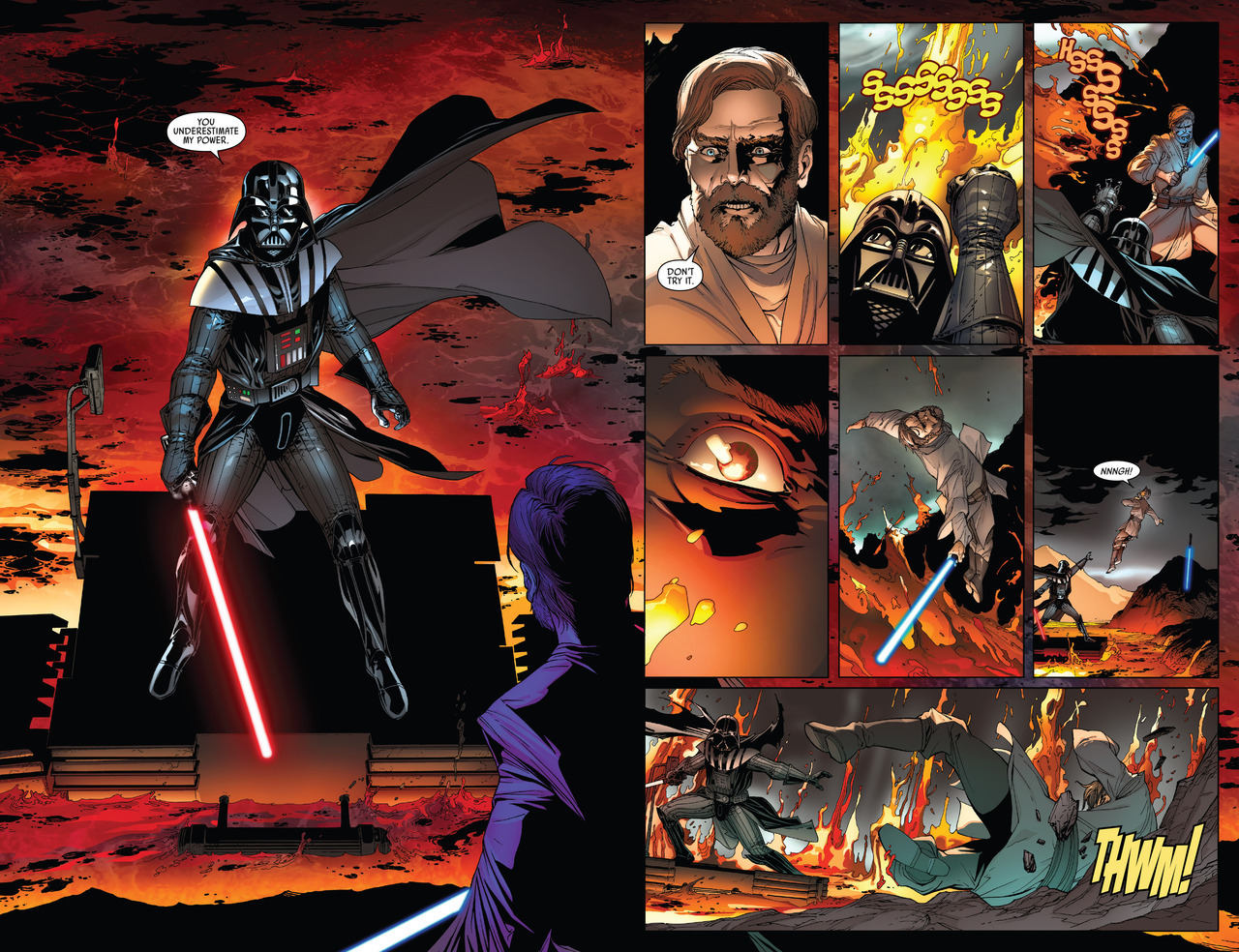 towritecomicsonherarms:  Darth Vader #13