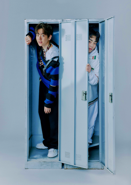 holdingforexo: holding for baekhyun: day [89/640]EXO’s XIUMIN and BAEKHYUN for DON’T FIGHT THE FEELI