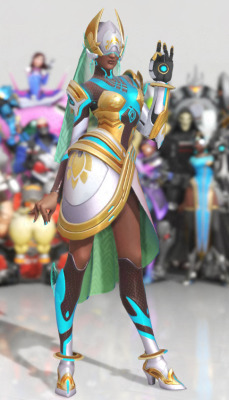 Pretty nice new skins and emotes.Symmetra