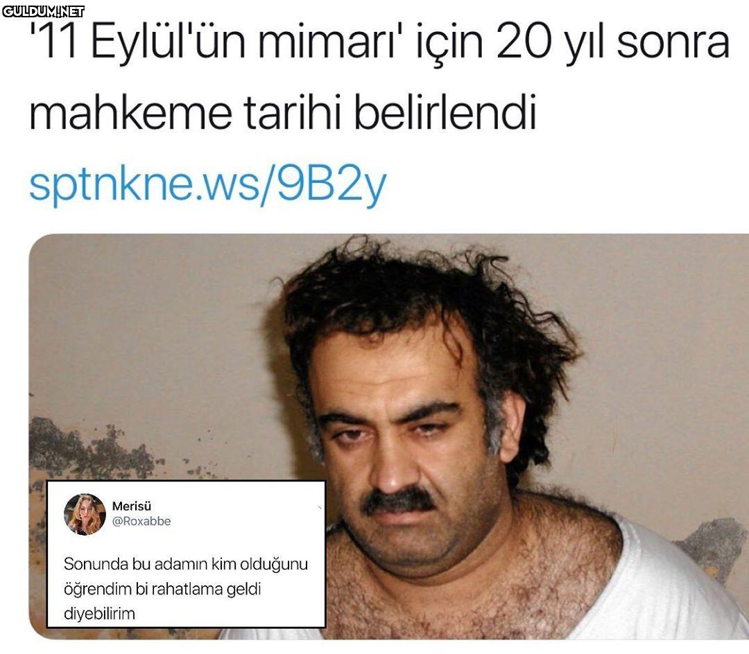 Oh sonunda... '11 Eylül'ün...