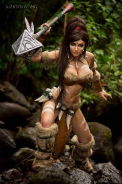 kamikame-cosplay:    Nidalee from League