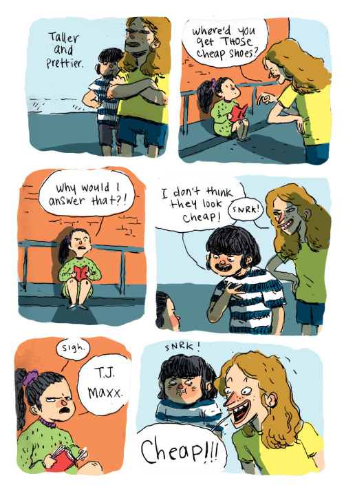 lilmeier: dautchy: draw-blog: Rejected anthology submission When one of my high school bullies ra