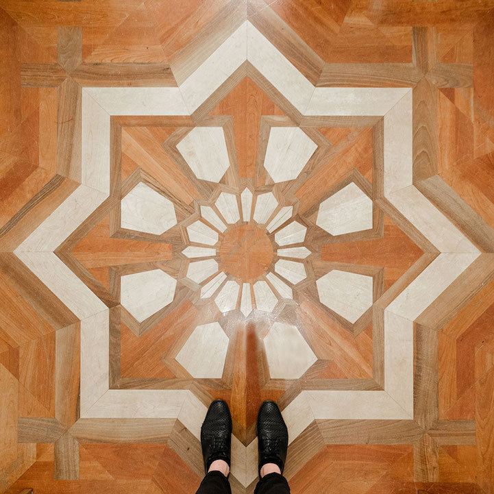 mymodernmet:  Colorful Photo Series Reveals the One-Of-A-Kind Floor Patterns of Venice