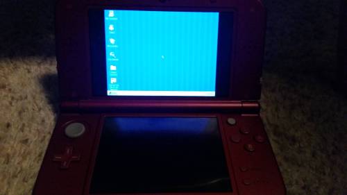 thepagejakeenglish: cyberlink420: Hackers got Windows 95 running on a New Nintendo 3DS. The future