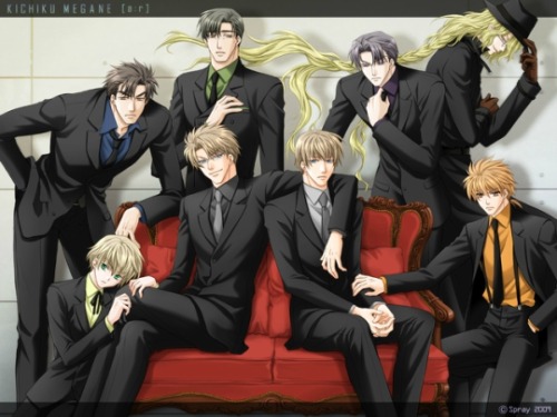 theyaoitreasuretrove:   Katsuya is an incompetent white-collar  worker who is about to get fired. One day, a man suddenly appears in  front of him and gives him a pair of glasses. “If you wear these  glasses, your life will change 180 degrees.” Yes,