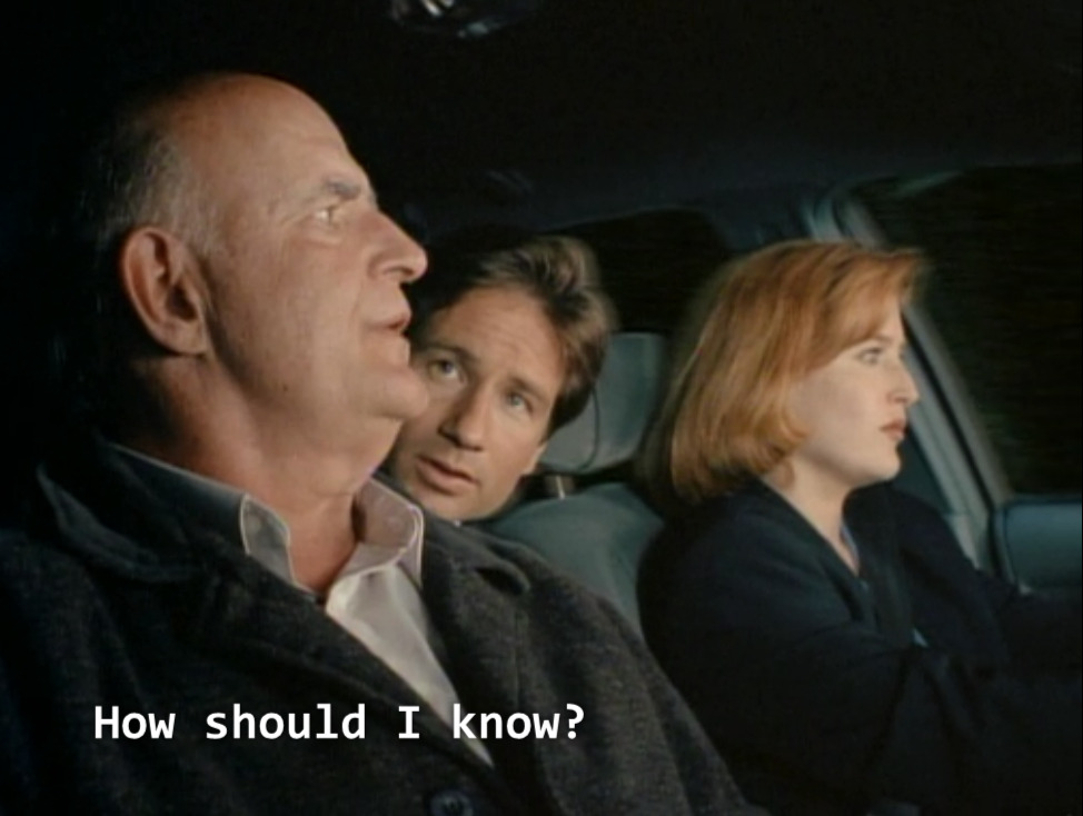 leslieknopedanascully:  mulder is literally a toddler
