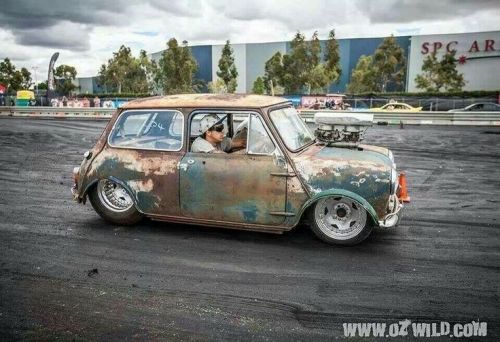 radracerblog:  Mini Cooper Pro Street rat porn pictures