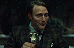 willsolverson:  heateusmeme - [&frac34;] characters: hannibal lecter &ldquo;hannibal can get lost in self-congratulation at his own exquisite taste and cunning.&rdquo;   translation: hannibal can sometimes be a giant charming asshole