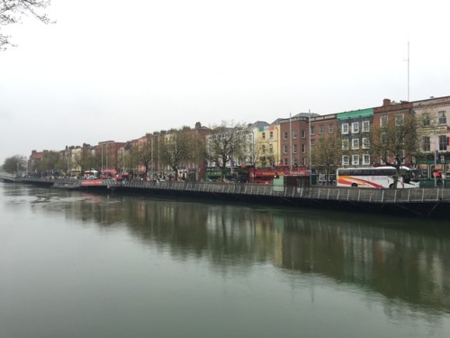 Dublin in the morn, the drizzle of rain on cobble stone and quiet workers preparing for the day. I h