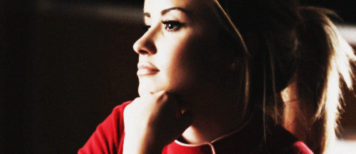 :  Demi Lovato on Glee. 