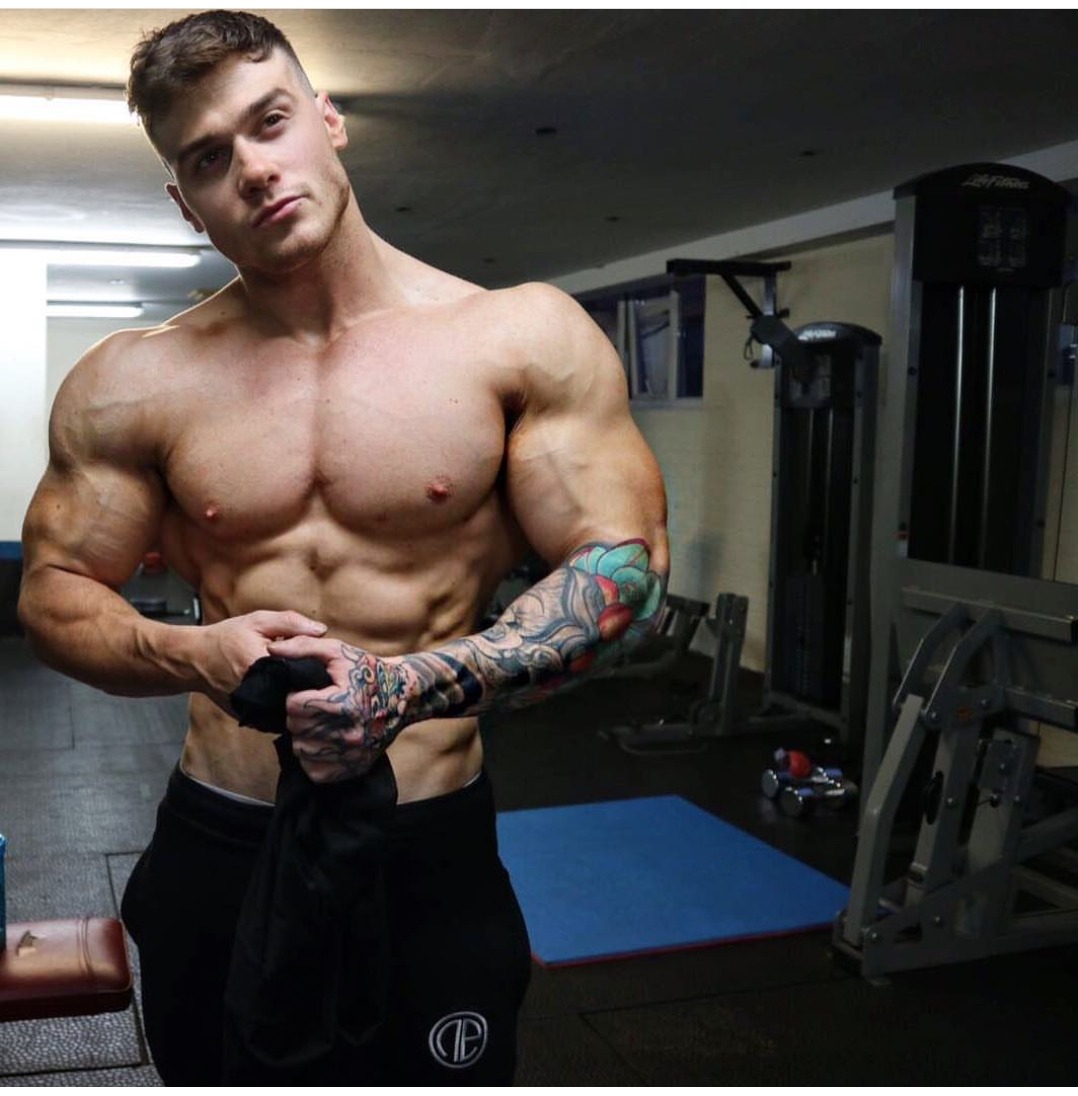 dafyddbach: Some recent progress shots of everyones favourite body building twins.