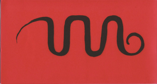 apeninacoquinete: Alexander Calder, carton d’invitation Il Milione Mila