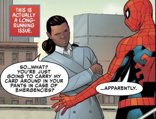 Peter knowing he needs pockets on his costume but never getting around to adding them is extremely r