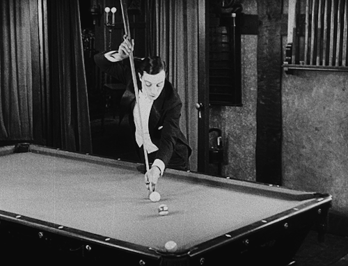 littlehorrorshop:Buster Keaton in Sherlock Jr. (1924) - Patricia Blanchet