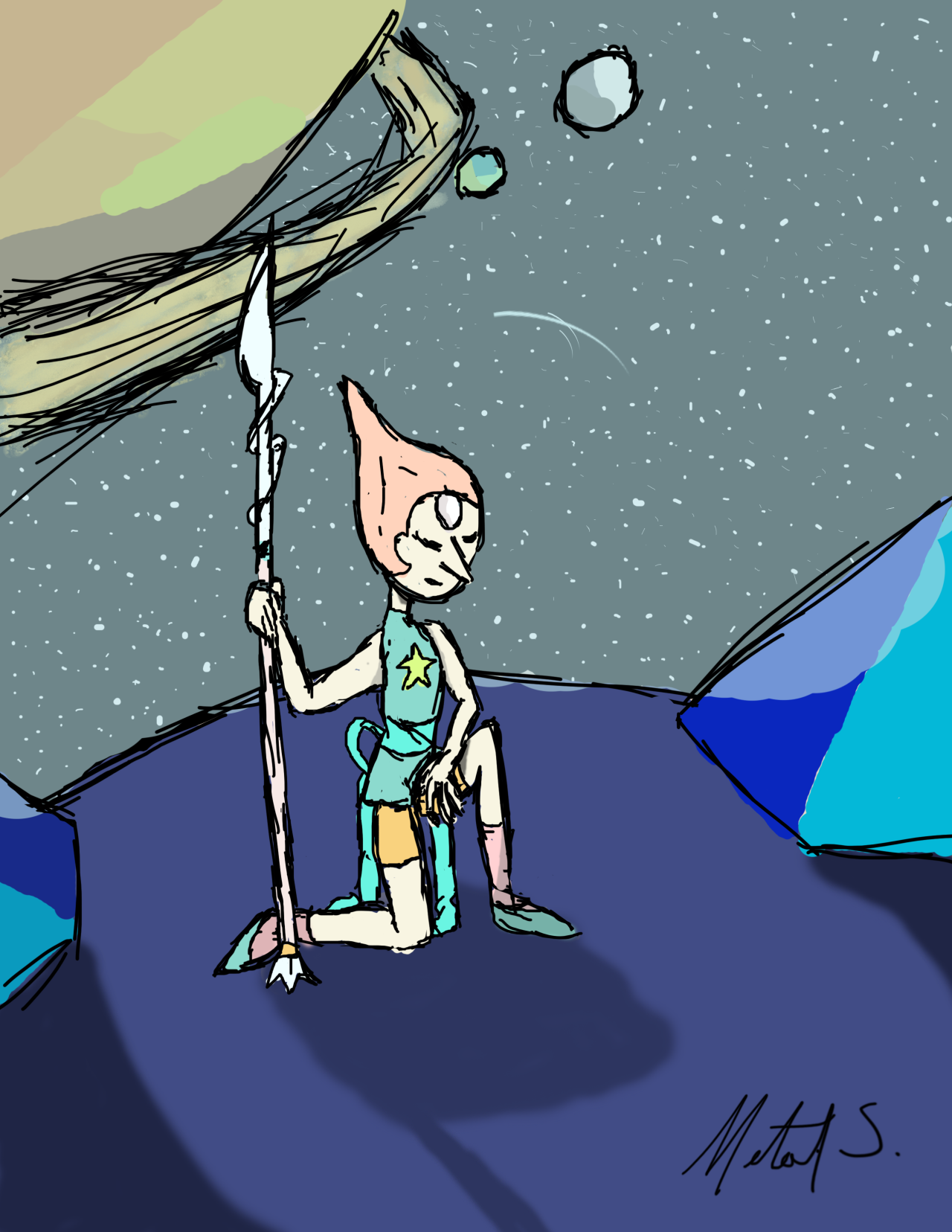 metalslay3r:  One of my few attempts at Digital drawing. Still getting used to the