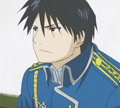 roymaes:  Hyuroi GIFs | In which Hughes dies before he and Roy can “talk”. 