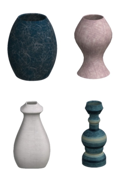 Vase Collection 17 new vases!Download separately or merged. Here (free - no ads)Terms of use:Do not 