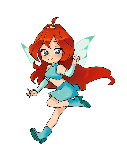 Winx Club Fan Art Chibis! *Get the individual stickers on my Redbubble and help support a struggling