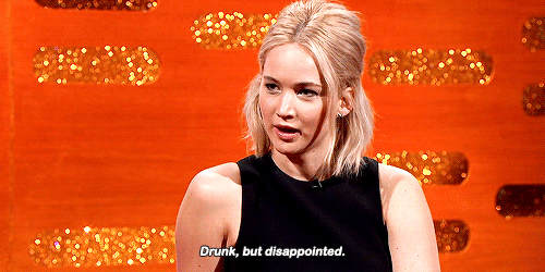 mcavoys:  Jennifer Lawrence on New Year’s Eve.  The short version of my life