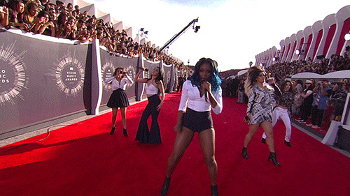 mtv:  5h at the pre-show 