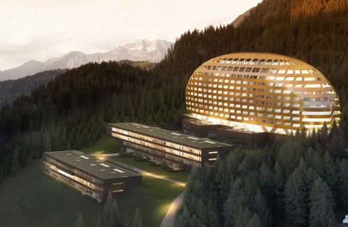 laterooms: The super-cool 5* InterContinental Davos in the Swiss canton of Graubünden.