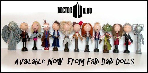 Ahead of tonight&rsquo;s new series - here is DOCTOR WHO @ FaBi DaBi Dolls