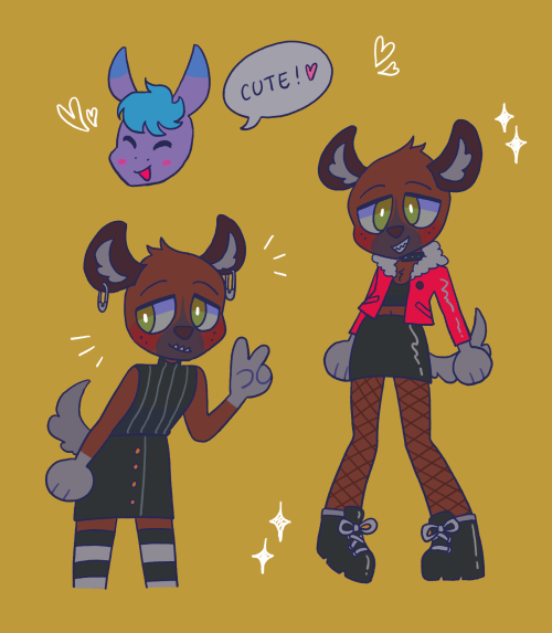 Haida in cute fits for a friend! (inspired by ivyatoms)