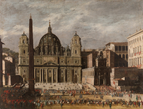 Saint Peter’s Basilica, by Viviano Codazzi, Museo Nacional del Prado, Madrid.