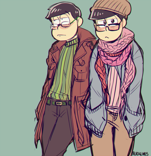 blacklimes:Some misc. dwibbles of the boys wearing nice(?) fall clothing~I’ve been on a draw-charact
