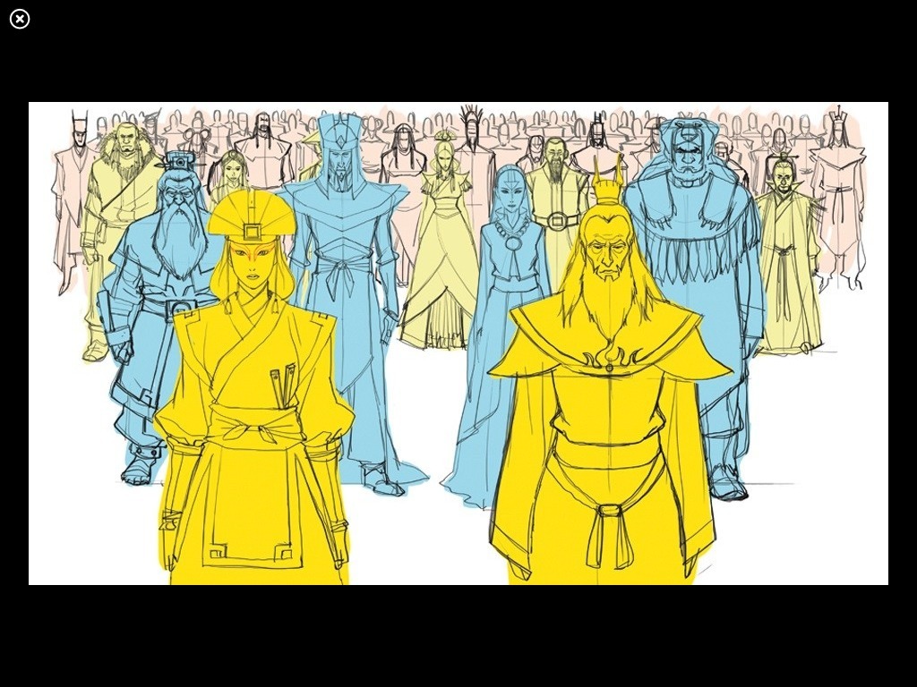 samapitongzabala:  Previous Avatars without Aang coz he had to pee brb from the interactive