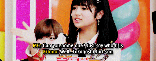 mochichan00:SKE’s 17 yrs old Ruka being savage to the senpais