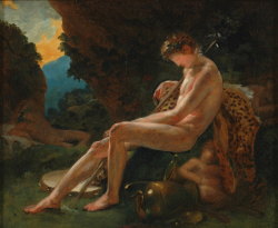 Attributed to Anne-Louis Girodet de Roussy-Trioson, Sleeping Bacchus, 19th century